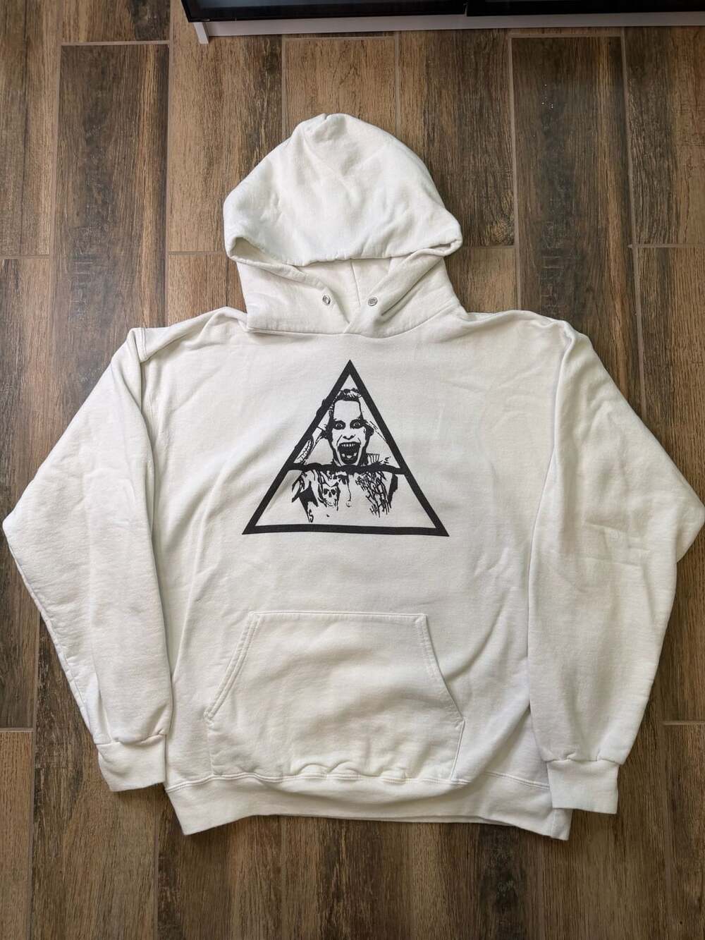 Suicide Squad The Joker Graphic Hoodie “30 Seconds To Insanity” Size M